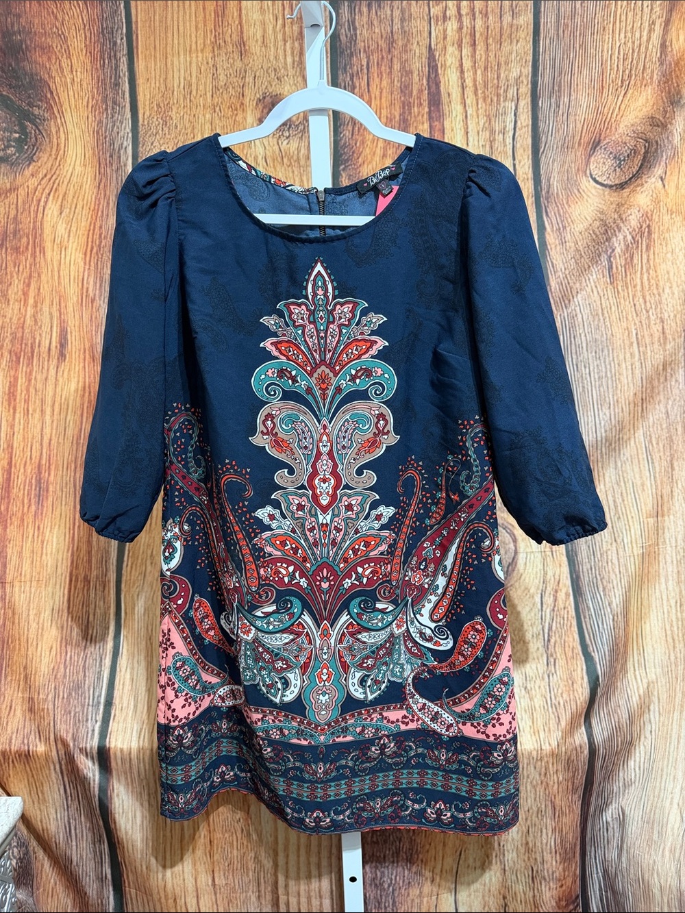 BeBop 3/4 Sleeve Dress Size S